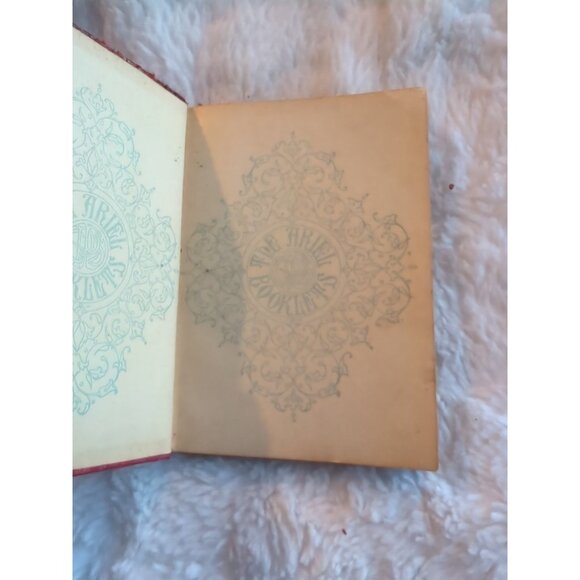 Enoch Arden And Maud Alfred Lord Tennyson Red Leather Putnams Sons Ariel Booklet - Picture 5 of 15